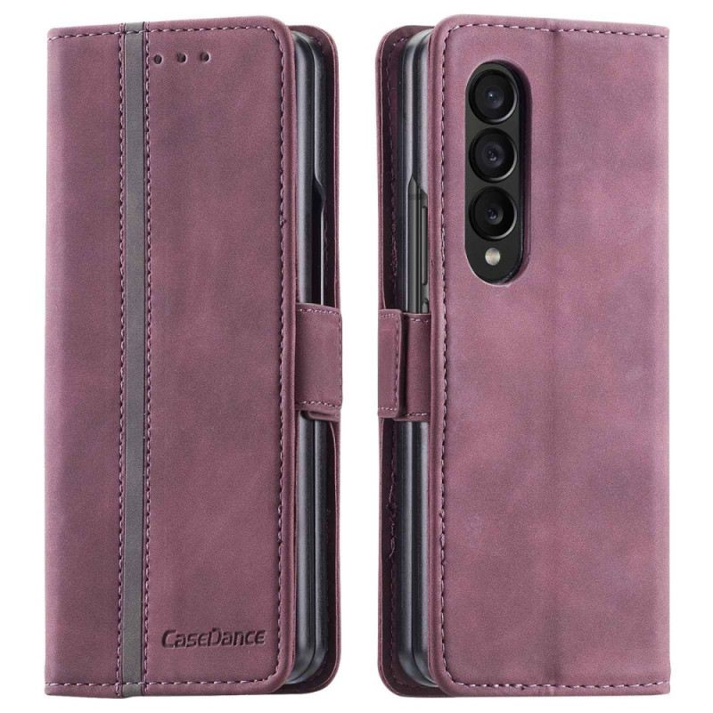 Fliptok / Bőrtok Samsung Galaxy Z Fold 4 Casedance Serie Waltz 001