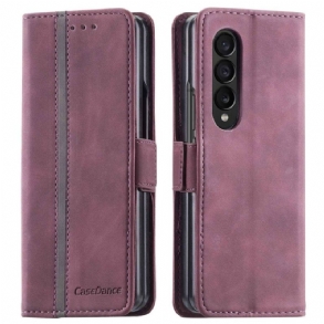 Fliptok / Bőrtok Samsung Galaxy Z Fold 4 Casedance Serie Waltz 001