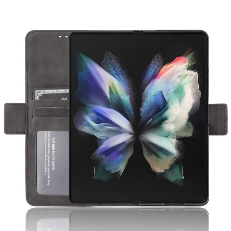 Fliptok / Bőrtok Samsung Galaxy Z Fold 4 Kém Lava