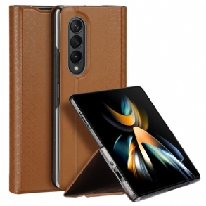 Fliptok Samsung Galaxy Z Fold 4 Bőrtok Dux Ducis Bril Sorozat