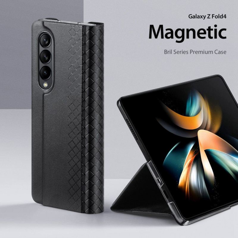 Fliptok Samsung Galaxy Z Fold 4 Bőrtok Dux Ducis Bril Sorozat