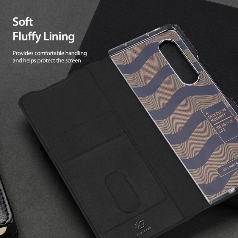 Fliptok Samsung Galaxy Z Fold 4 Bőrtok Dux Ducis Bril Sorozat