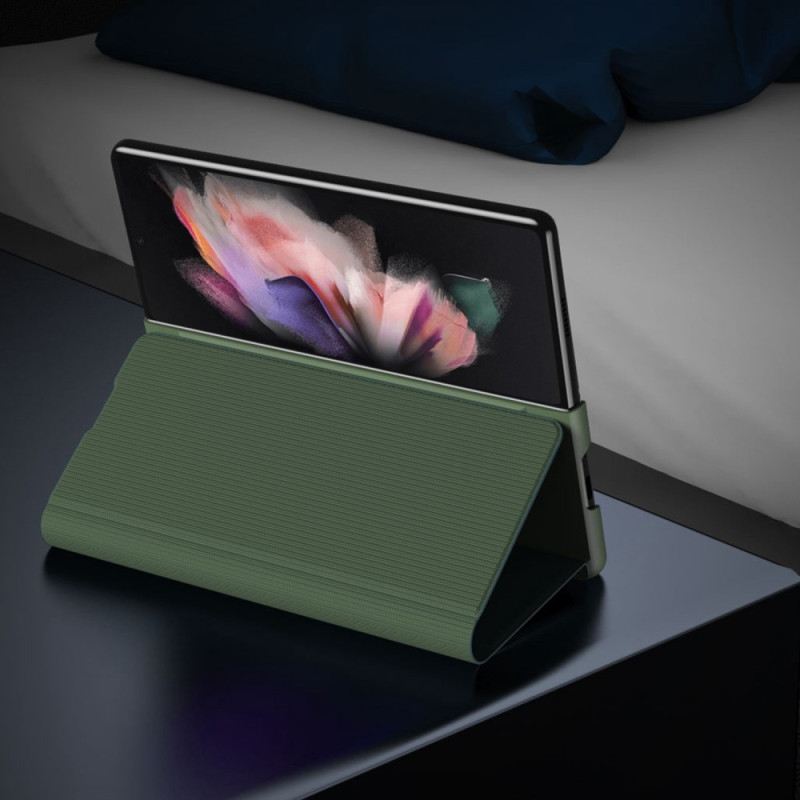 Fliptok Samsung Galaxy Z Fold 4 Bőrtok Kefka