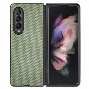 Telefontok Samsung Galaxy Z Fold 4 Szövött Hatású Szénszálas