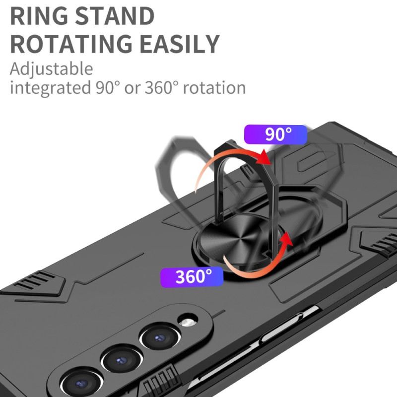 Tok Samsung Galaxy Z Fold 4 Bi-anyag És Forgógyűrű