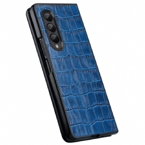 Tok Samsung Galaxy Z Fold 4 Croco Chic