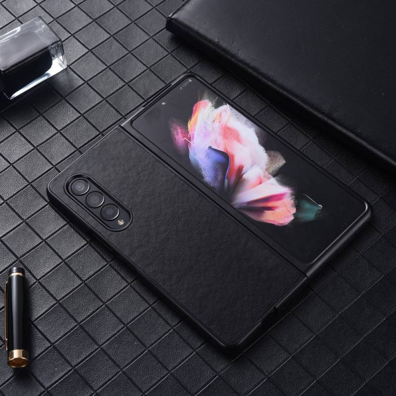 Tok Samsung Galaxy Z Fold 4 Műbőr Nylon Textúra