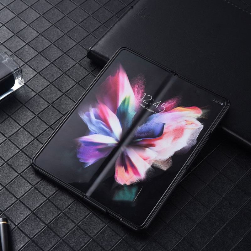 Tok Samsung Galaxy Z Fold 4 Műbőr Nylon Textúra