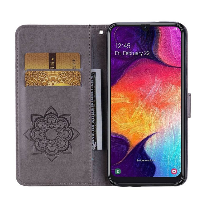 Fliptok / Bőrtok Samsung Galaxy A41 Bagoly Mandala És Varázsa