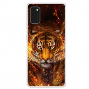 Telefontok Samsung Galaxy A41 Tűz Tigris