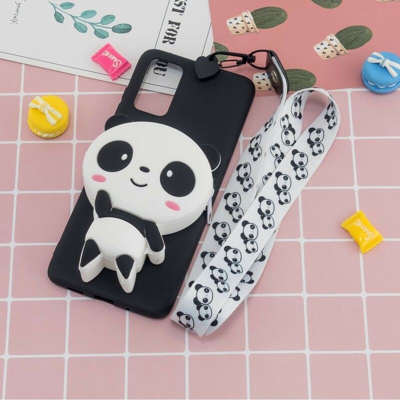 Tok Samsung Galaxy A41 3d Panda Karabinerrel