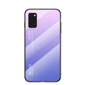 Tok Samsung Galaxy A41 Edzett Üveg Hello