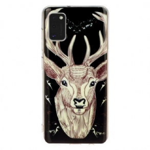 Tok Samsung Galaxy A41 Fluoreszkáló Majestic Deer