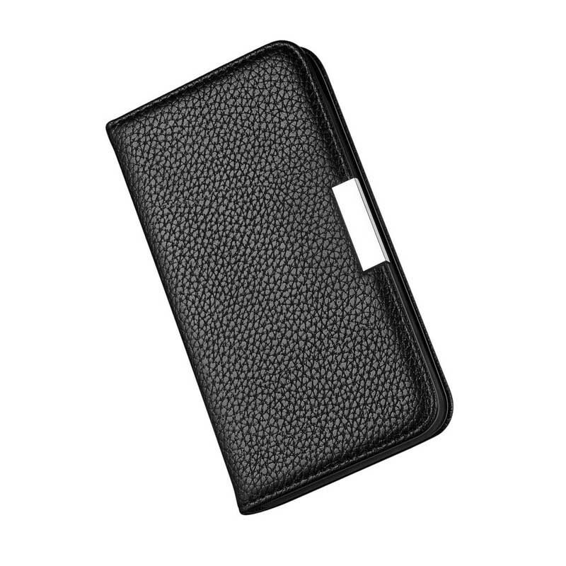 Fliptok Samsung Galaxy S21 5G Bőrtok Műbőr Litchi Ultra Chic