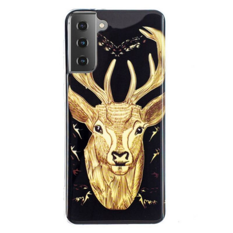 Tok Samsung Galaxy S21 5G Fluoreszkáló Majestic Deer