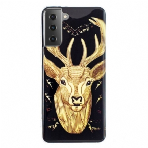 Tok Samsung Galaxy S21 5G Fluoreszkáló Majestic Deer