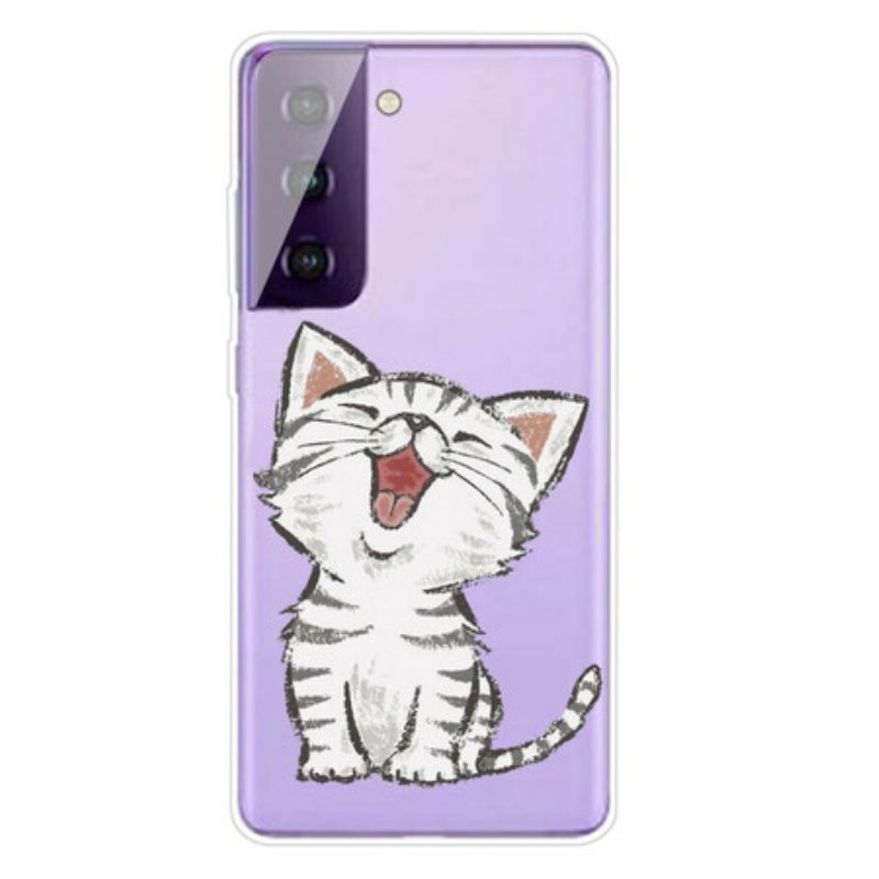 Tok Samsung Galaxy S21 5G Kedves Cat