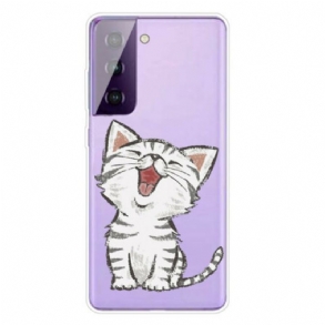 Tok Samsung Galaxy S21 5G Kedves Cat