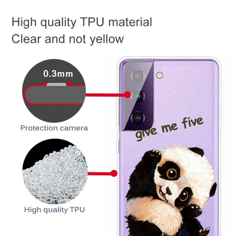 Tok Samsung Galaxy S21 5G Panda Give Me Five