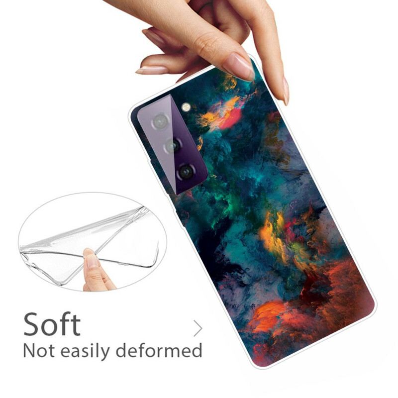 Tok Samsung Galaxy S21 5G Színes Felhők