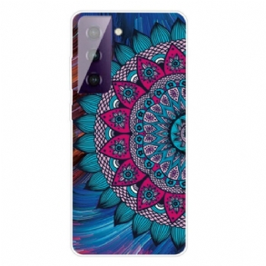 Tok Samsung Galaxy S21 5G Színes Mandala