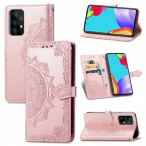 Fliptok / Bőrtok Samsung Galaxy A52 4G / A52 5G / A52s 5G Mandala Középkor