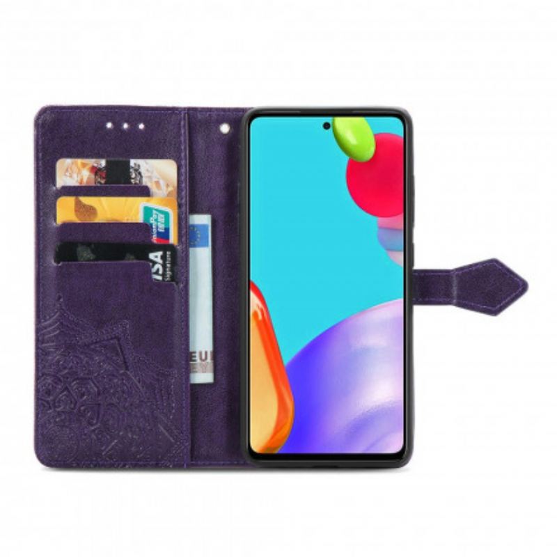 Fliptok / Bőrtok Samsung Galaxy A52 4G / A52 5G / A52s 5G Mandala Középkor