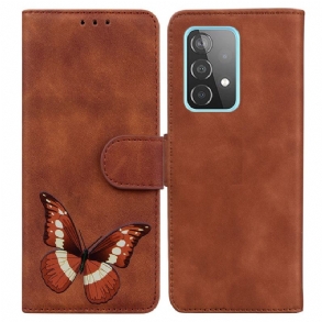 Fliptok / Bőrtok Samsung Galaxy A52 4G / A52 5G / A52s 5G Skin-touch Butterfly