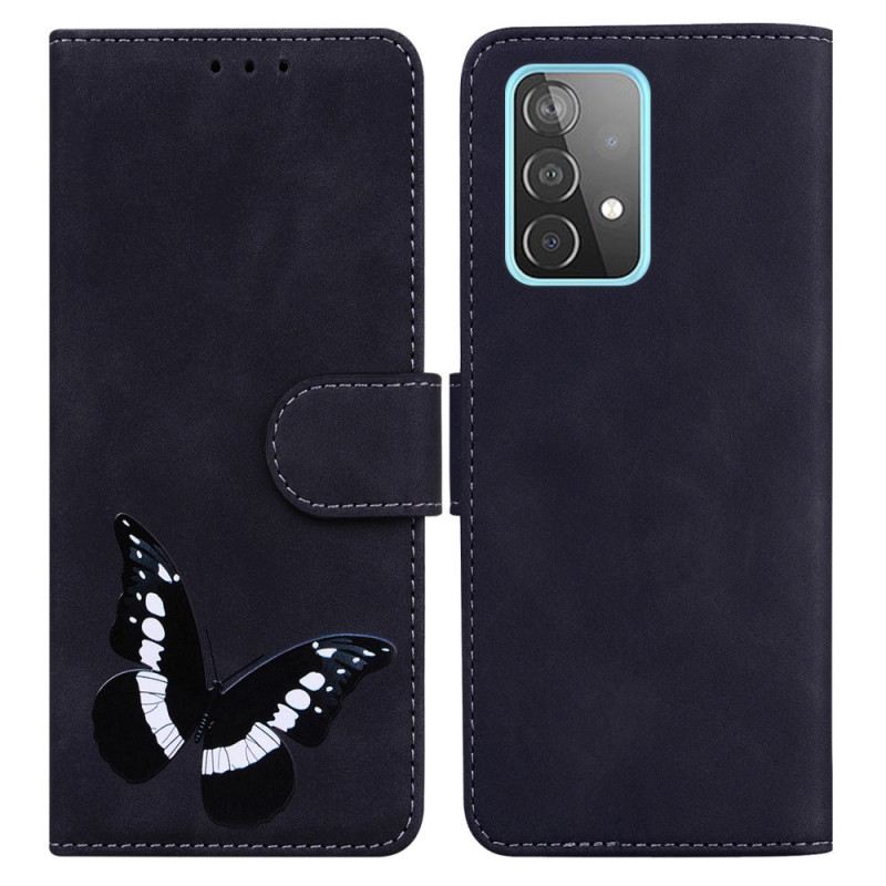 Fliptok / Bőrtok Samsung Galaxy A52 4G / A52 5G / A52s 5G Skin-touch Butterfly