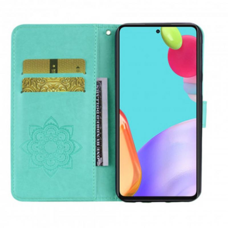 Kinyitható Tokok Samsung Galaxy A52 4G / A52 5G / A52s 5G Bagoly Mandala És Varázsa