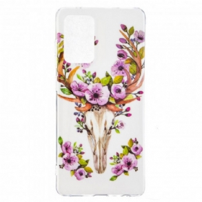 Tok Samsung Galaxy A52 4G / A52 5G / A52s 5G Fluoreszkáló Majestic Deer