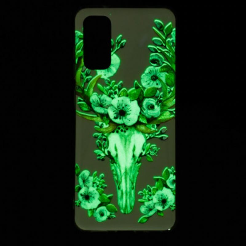 Tok Samsung Galaxy A52 4G / A52 5G / A52s 5G Fluoreszkáló Majestic Deer