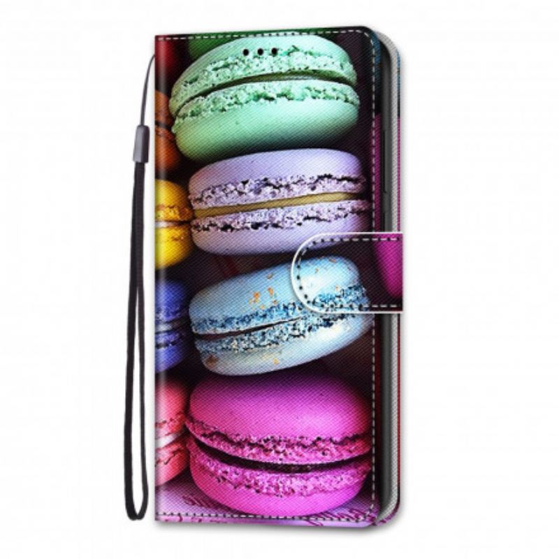 Fliptok / Bőrtok Xiaomi Redmi 10 Macarons