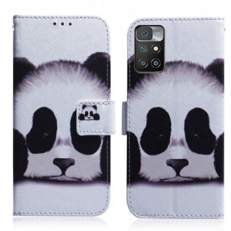 Fliptok / Bőrtok Xiaomi Redmi 10 Panda Arc