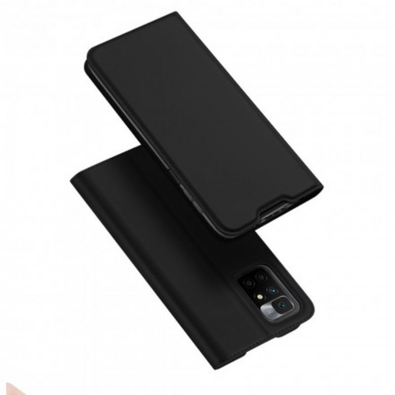 Fliptok Xiaomi Redmi 10 Bőrtok Skin Pro Series Dux Ducis