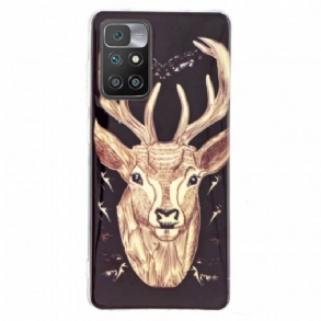 Telefontok Xiaomi Redmi 10 Fluoreszkáló Majestic Deer