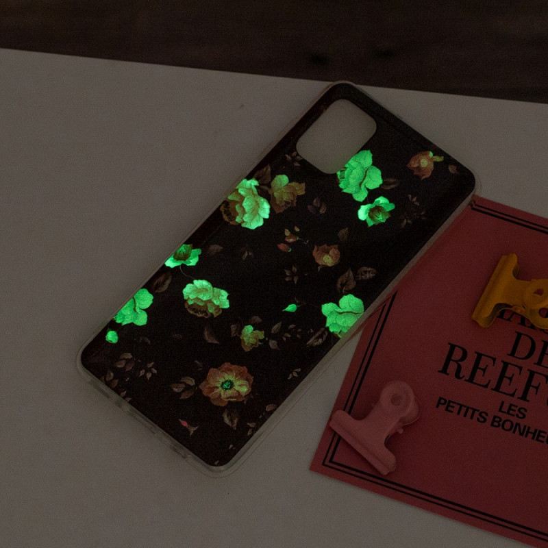 Tok Xiaomi Redmi 10 Fluoreszkáló Virágok