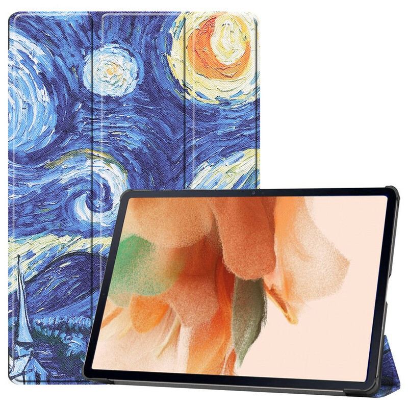 Tok Samsung Galaxy Tab S7 FE Starry Night Tolltartó