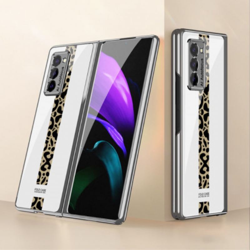 Telefontok Samsung Galaxy Z Fold 2 Gkk Leopard Edzett Üveg