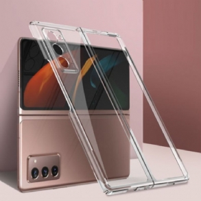 Tok Samsung Galaxy Z Fold 2 Átlátszó Fémes Élek Gkk