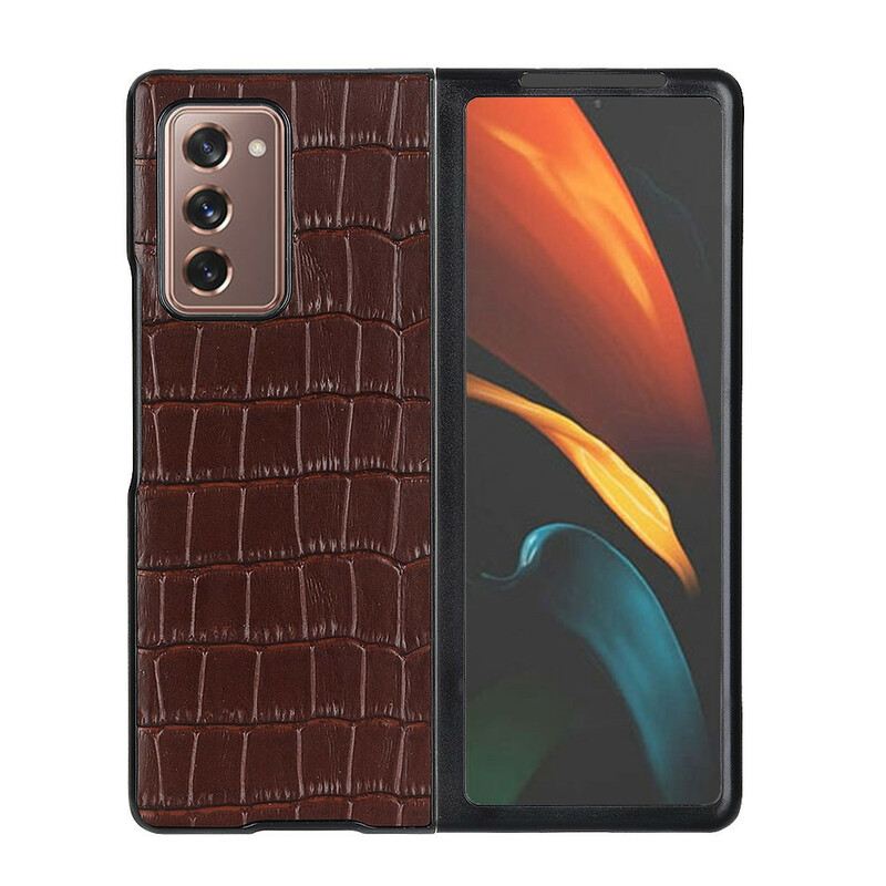 Tok Samsung Galaxy Z Fold 2 Eredeti Krokodilbőr