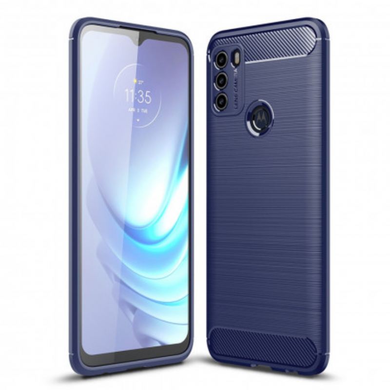 Tok Moto G50 Csiszolt Szénszálas