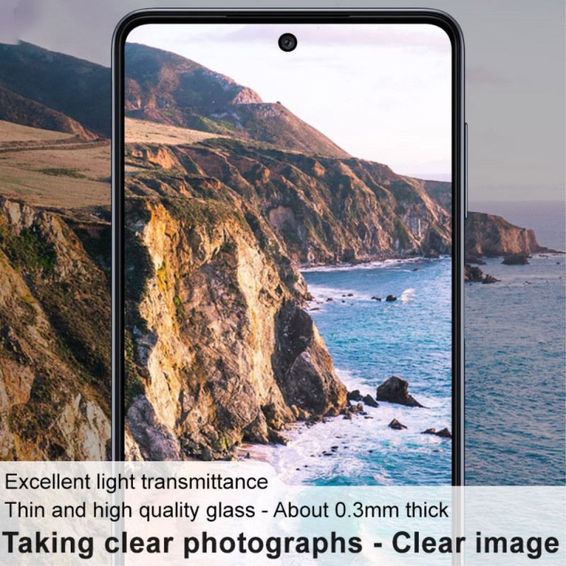 Edzett Üvegvédő Lencse Samsung Galaxy M52 5G Imak Telefonhoz