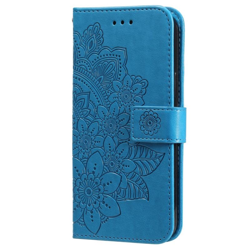 Fliptok / Bőrtok Samsung Galaxy M52 5G Mandala Virágok