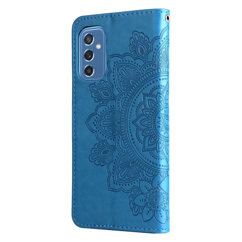 Fliptok / Bőrtok Samsung Galaxy M52 5G Mandala Virágok