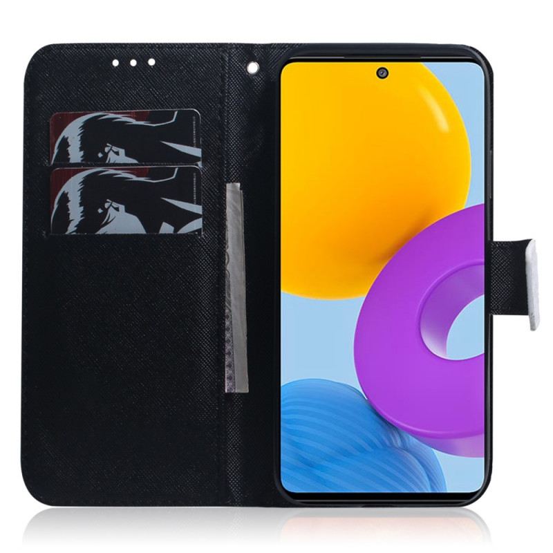 Fliptok Samsung Galaxy M52 5G Midnight Cub