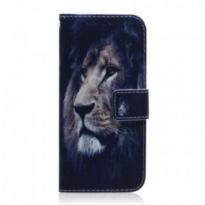 Fliptok Samsung Galaxy M52 5G Midnight Lion