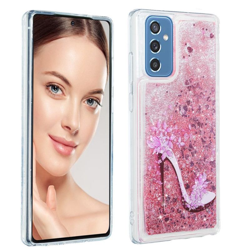 Telefontok Samsung Galaxy M52 5G Szikrázó Glitter