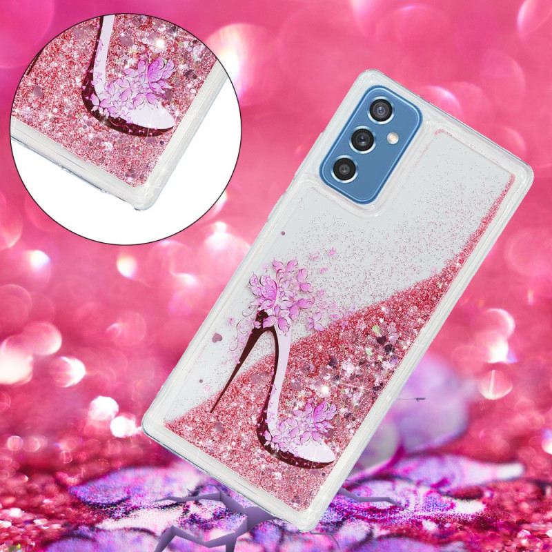 Telefontok Samsung Galaxy M52 5G Szikrázó Glitter