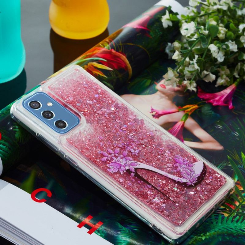 Telefontok Samsung Galaxy M52 5G Szikrázó Glitter